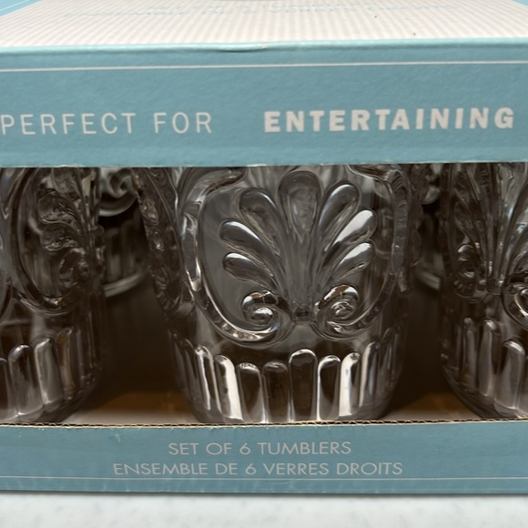 Polystyrene Tumblers Set of 6 New Sealed in Original Box - Picture 2 of 6